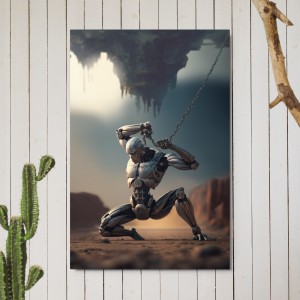 "Afternoon" Metallposter