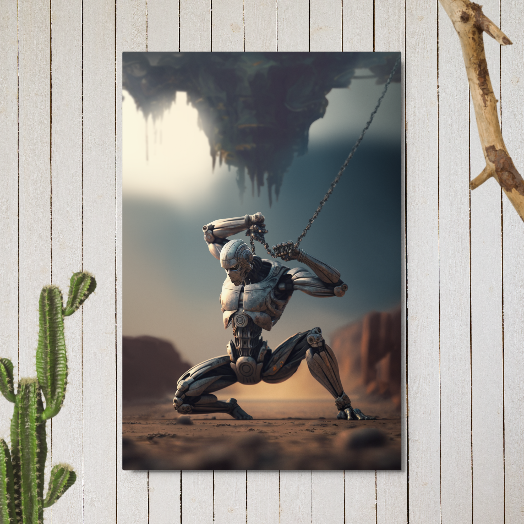 "Afternoon" Metallposter
