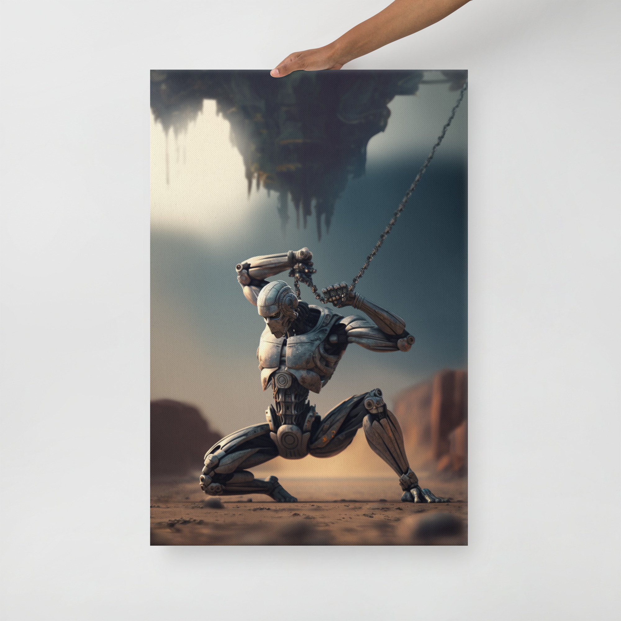 "Afternoon" Dünne Leinwand