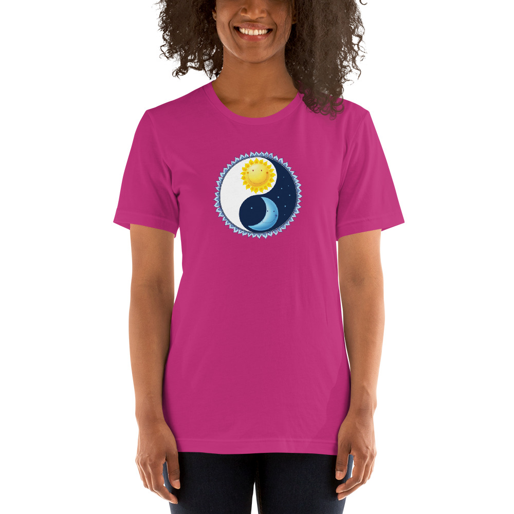 SUN + MOON Unisex t-shirt – Bild 3