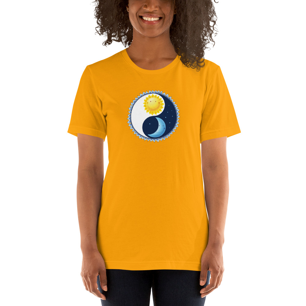 SUN + MOON Unisex t-shirt – Bild 7