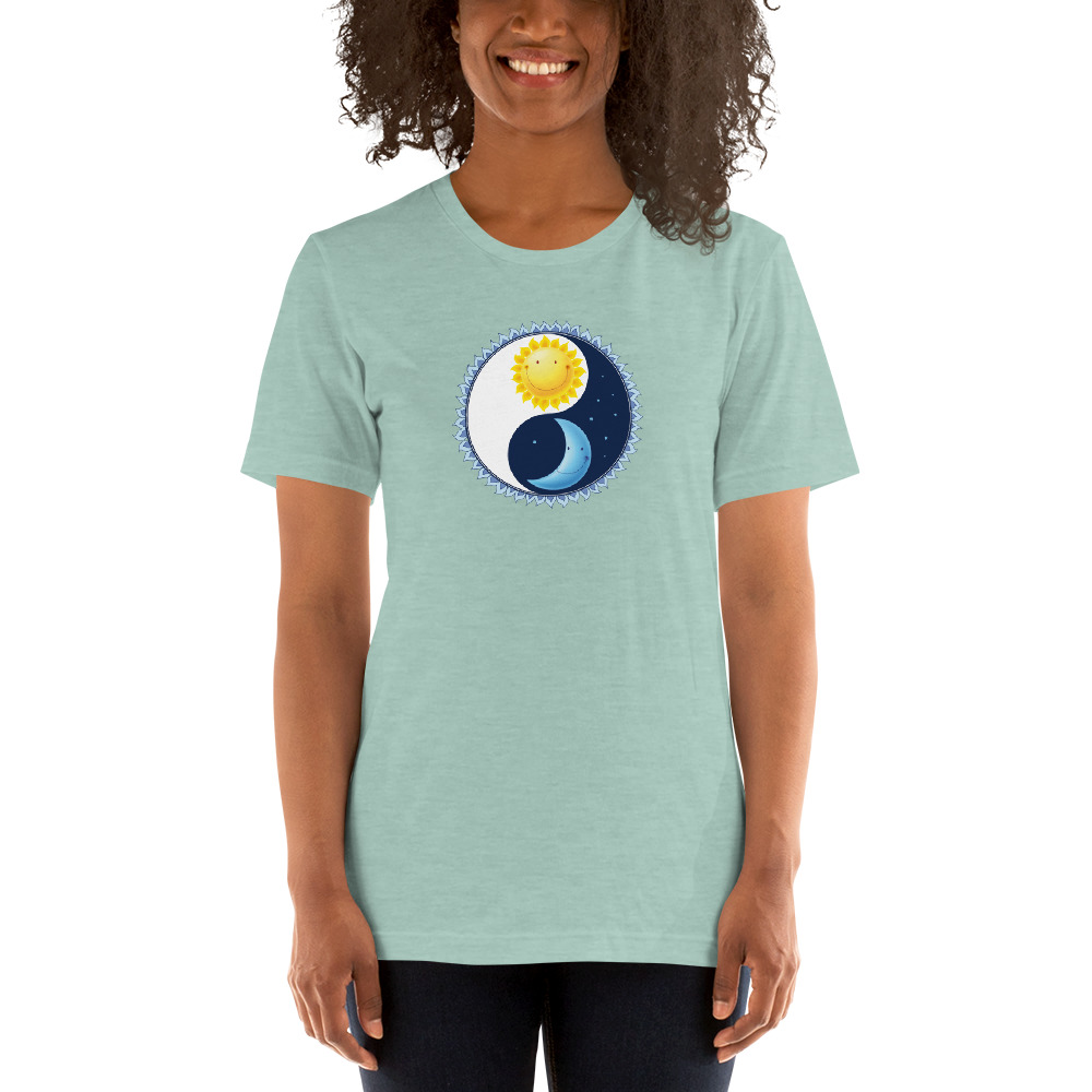 SUN + MOON Unisex t-shirt – Bild 9
