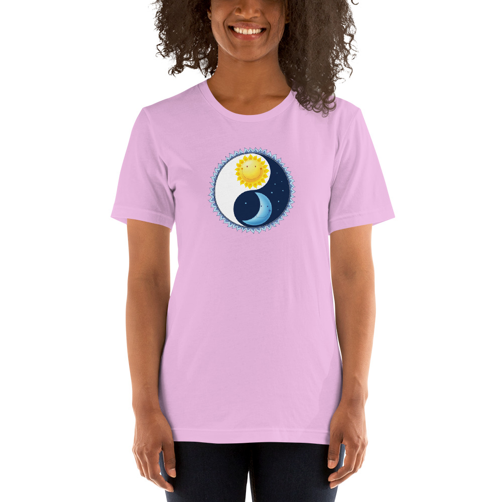 SUN + MOON Unisex t-shirt