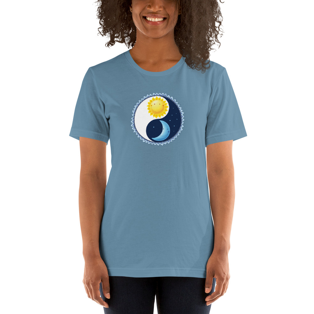 SUN + MOON Unisex t-shirt – Bild 6