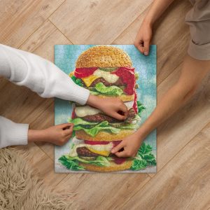 "Burger" Puzzle in 520 oder 252 Teilen
