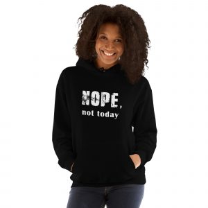 NOPE Unisex-Kapuzenpullover