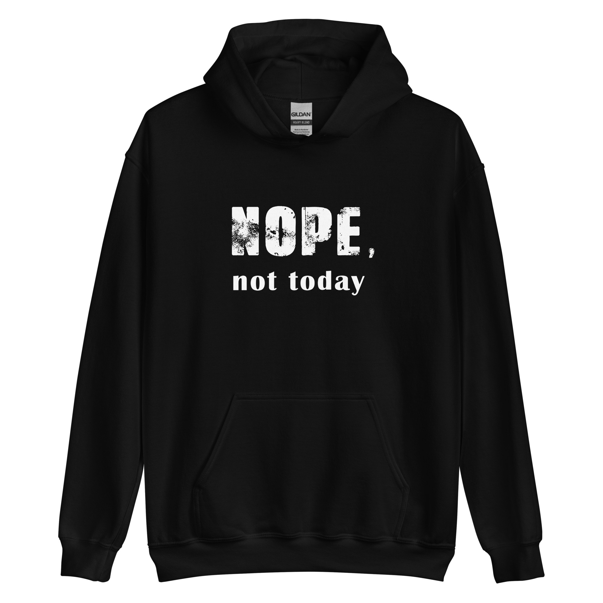 NOPE Unisex-Kapuzenpullover – Bild 15