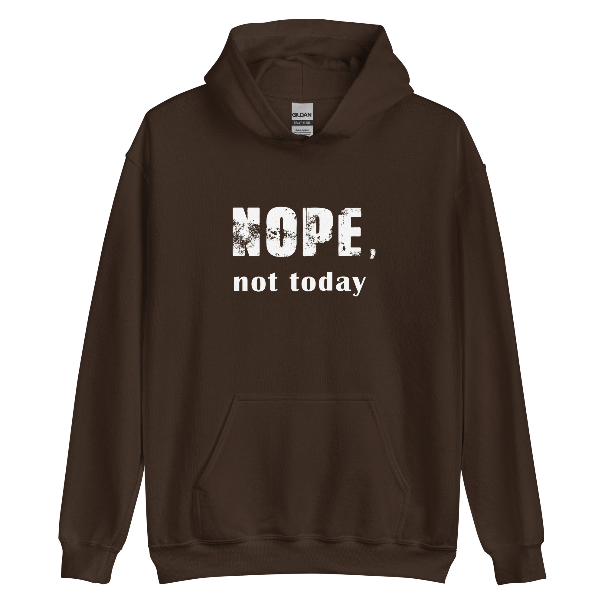 NOPE Unisex-Kapuzenpullover – Bild 27