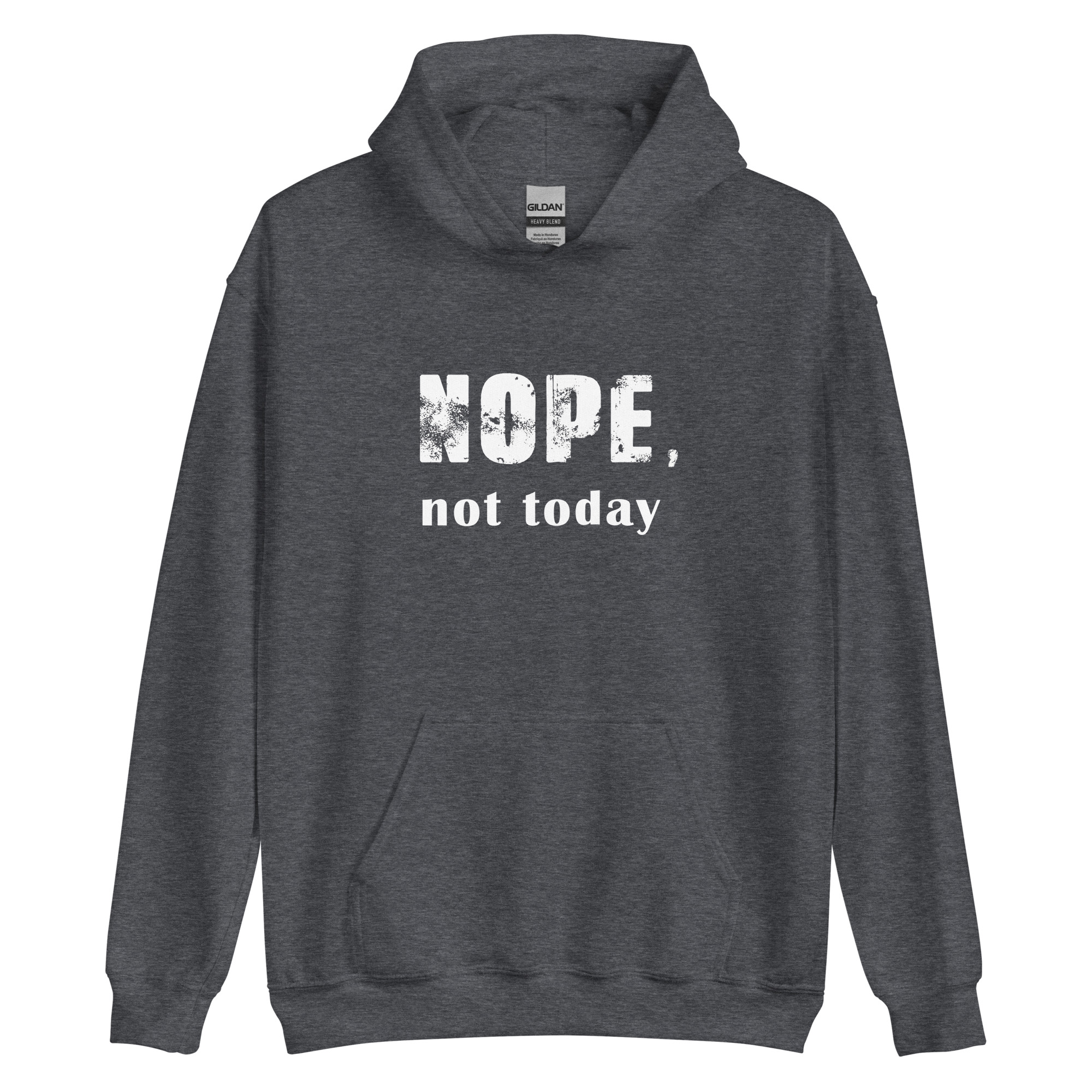 NOPE Unisex-Kapuzenpullover – Bild 31