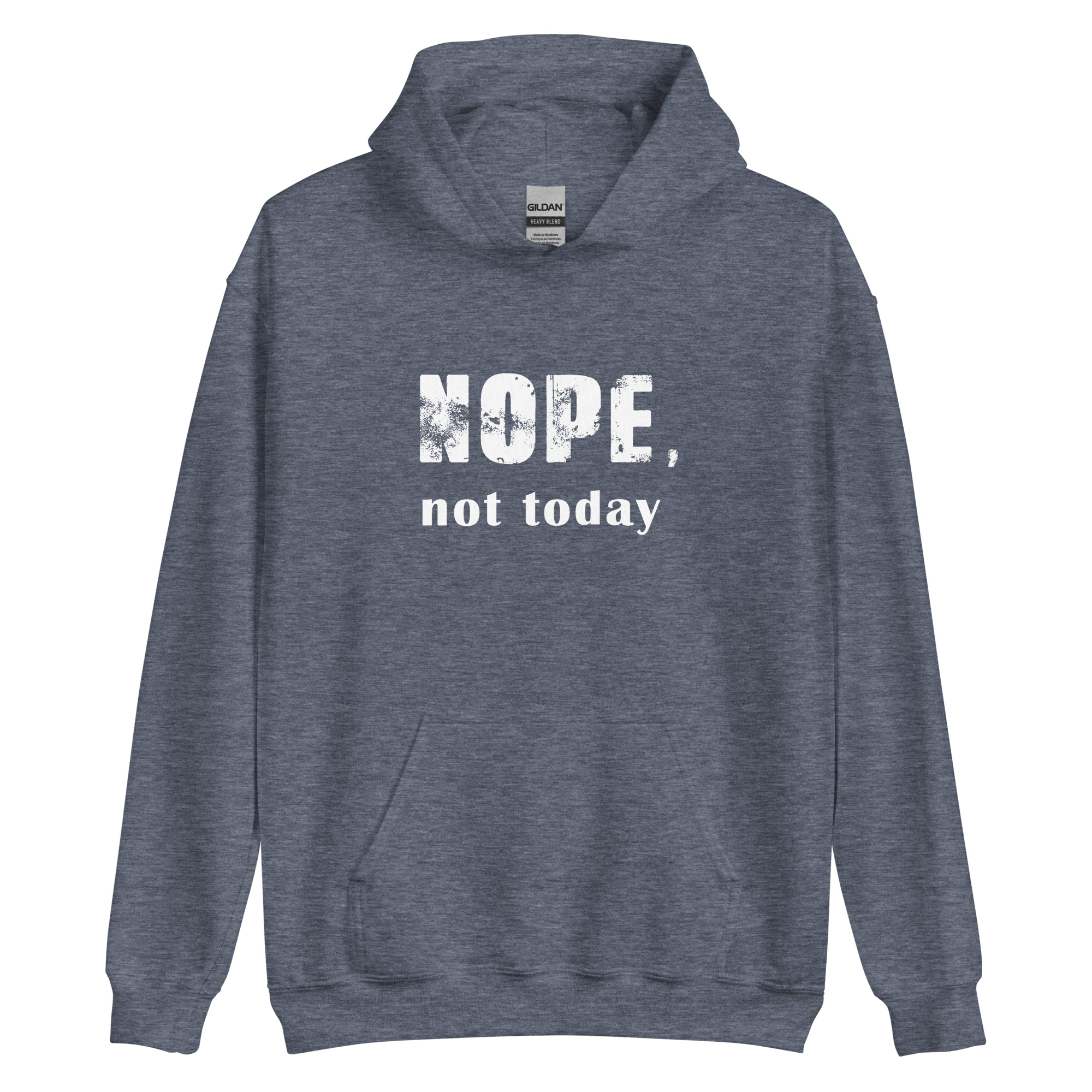 NOPE Unisex-Kapuzenpullover – Bild 33
