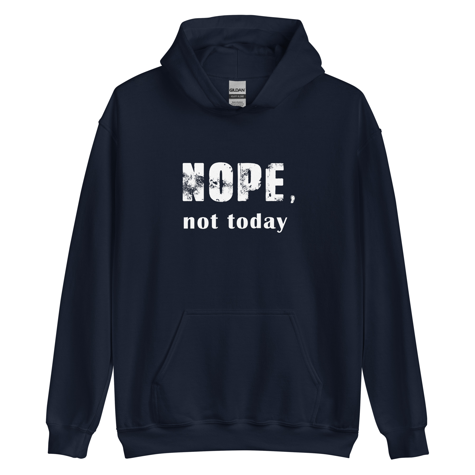 NOPE Unisex-Kapuzenpullover – Bild 23