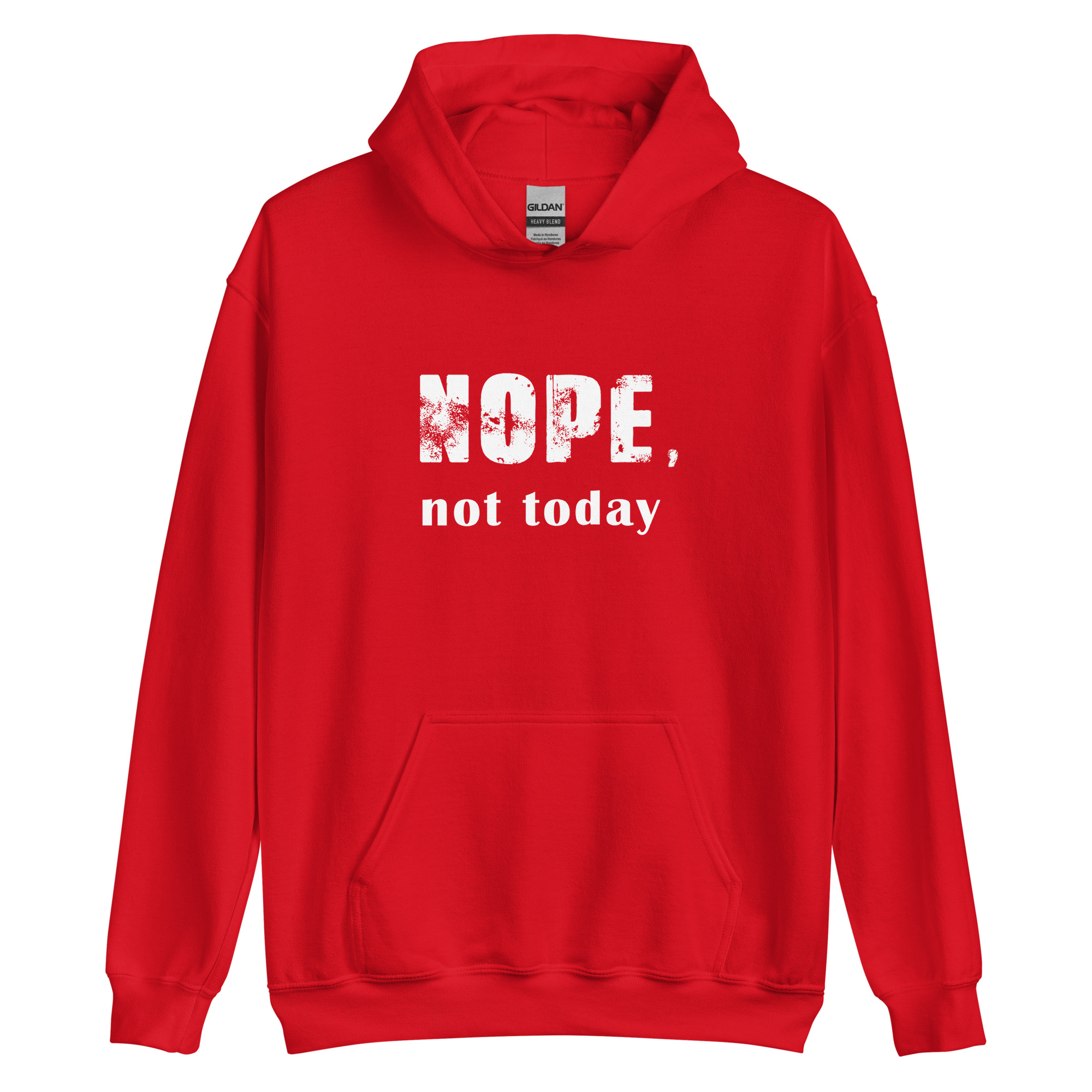 NOPE Unisex-Kapuzenpullover – Bild 29