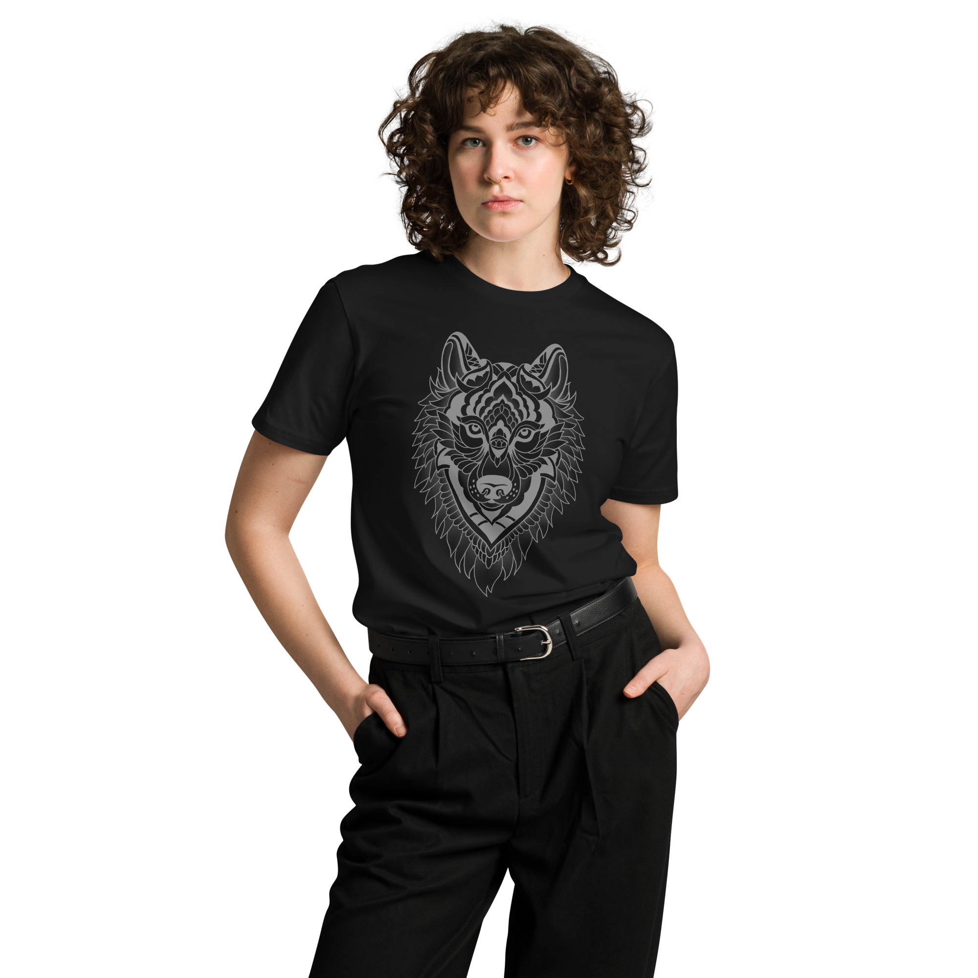 WOLF Unisex premium t-shirt – Bild 2