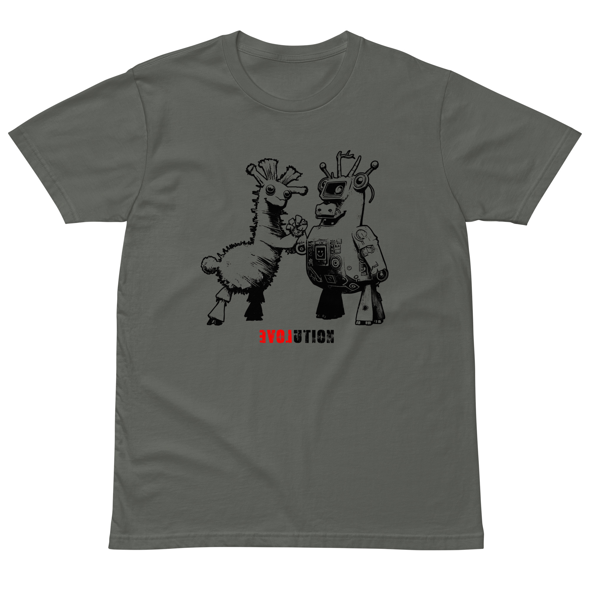 EVOLUTION Unisex premium t-shirt – Bild 7