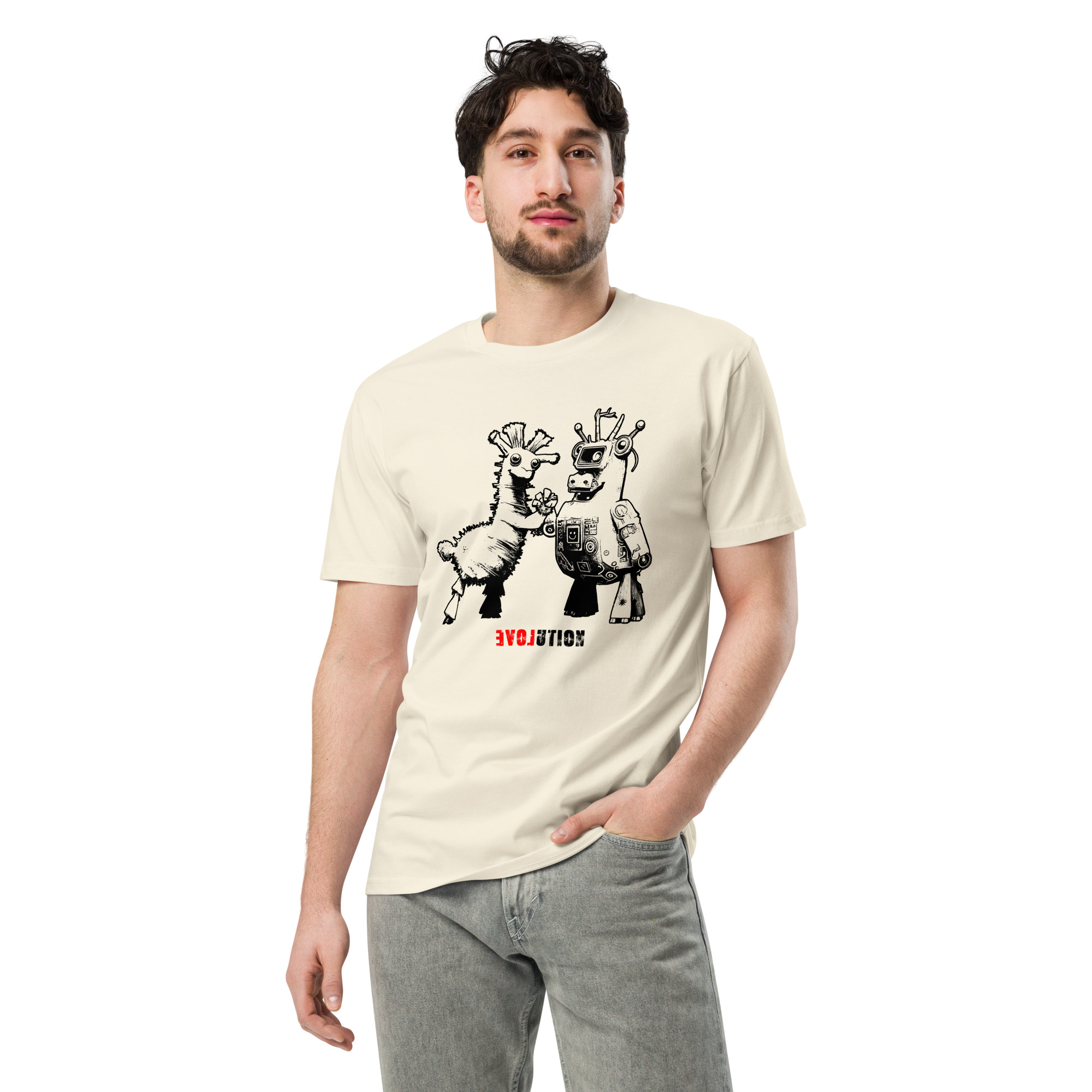 EVOLUTION Unisex premium t-shirt – Bild 2