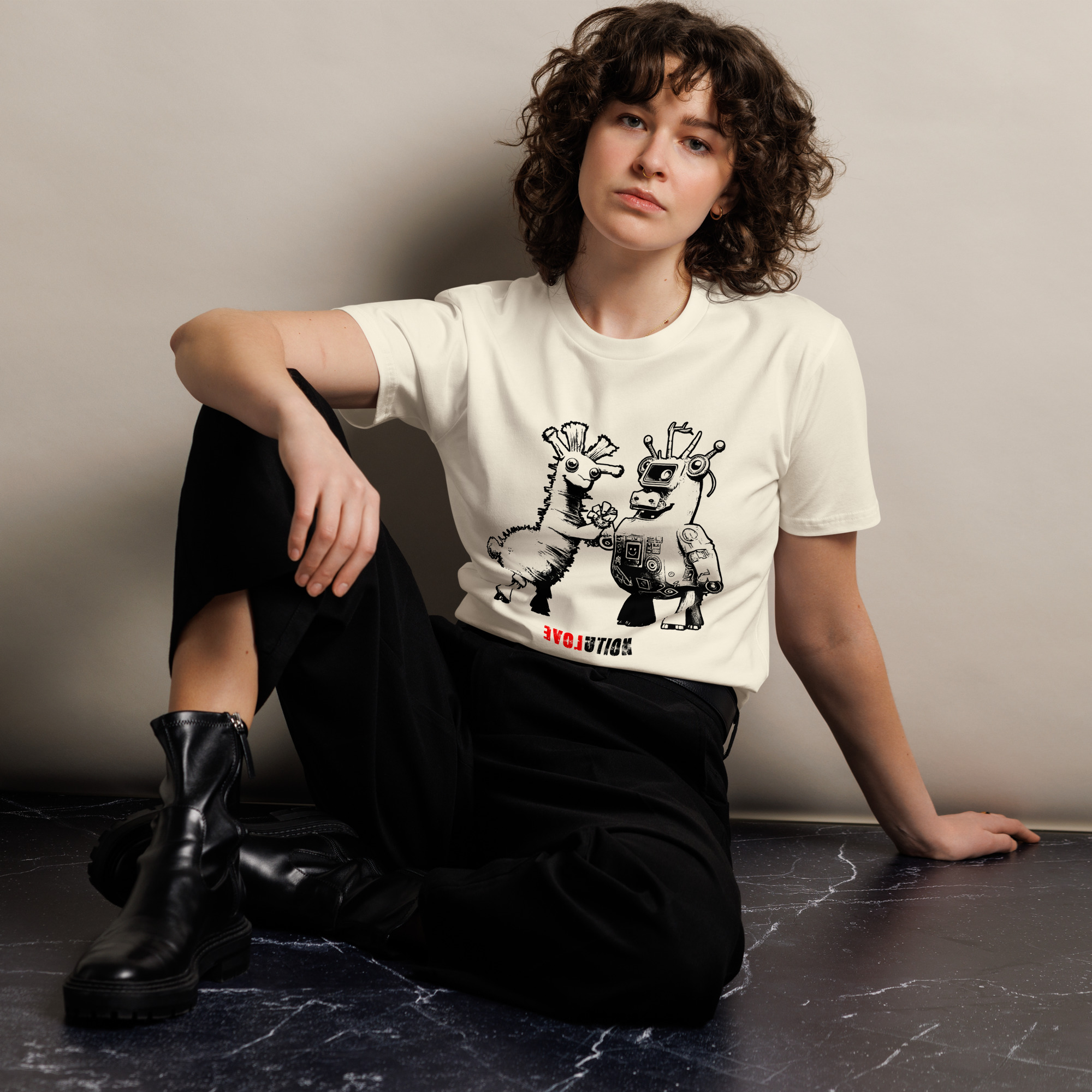 EVOLUTION Unisex premium t-shirt – Bild 8