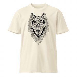 Wolf Unisex premium t-shirt