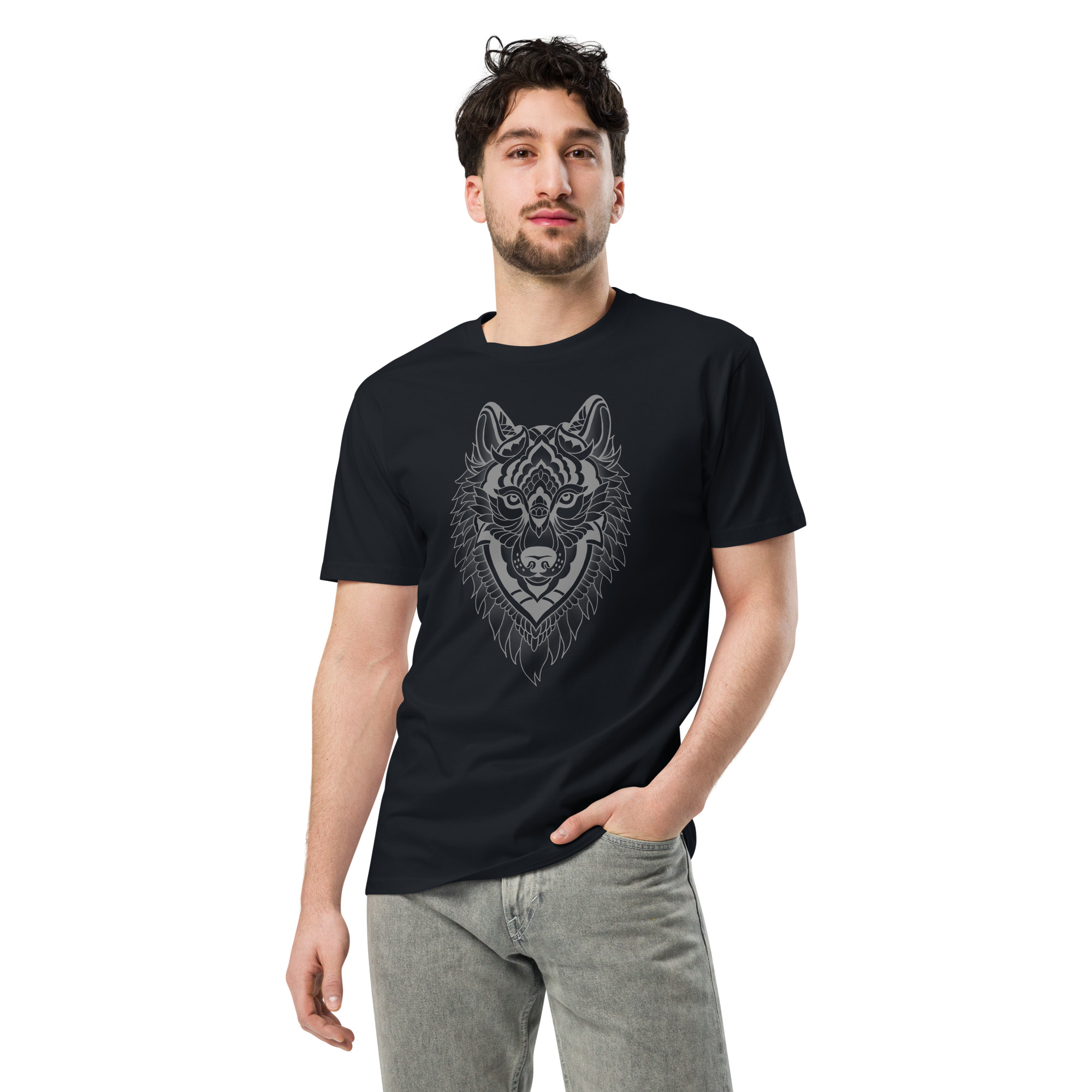 WOLF Unisex premium t-shirt – Bild 6
