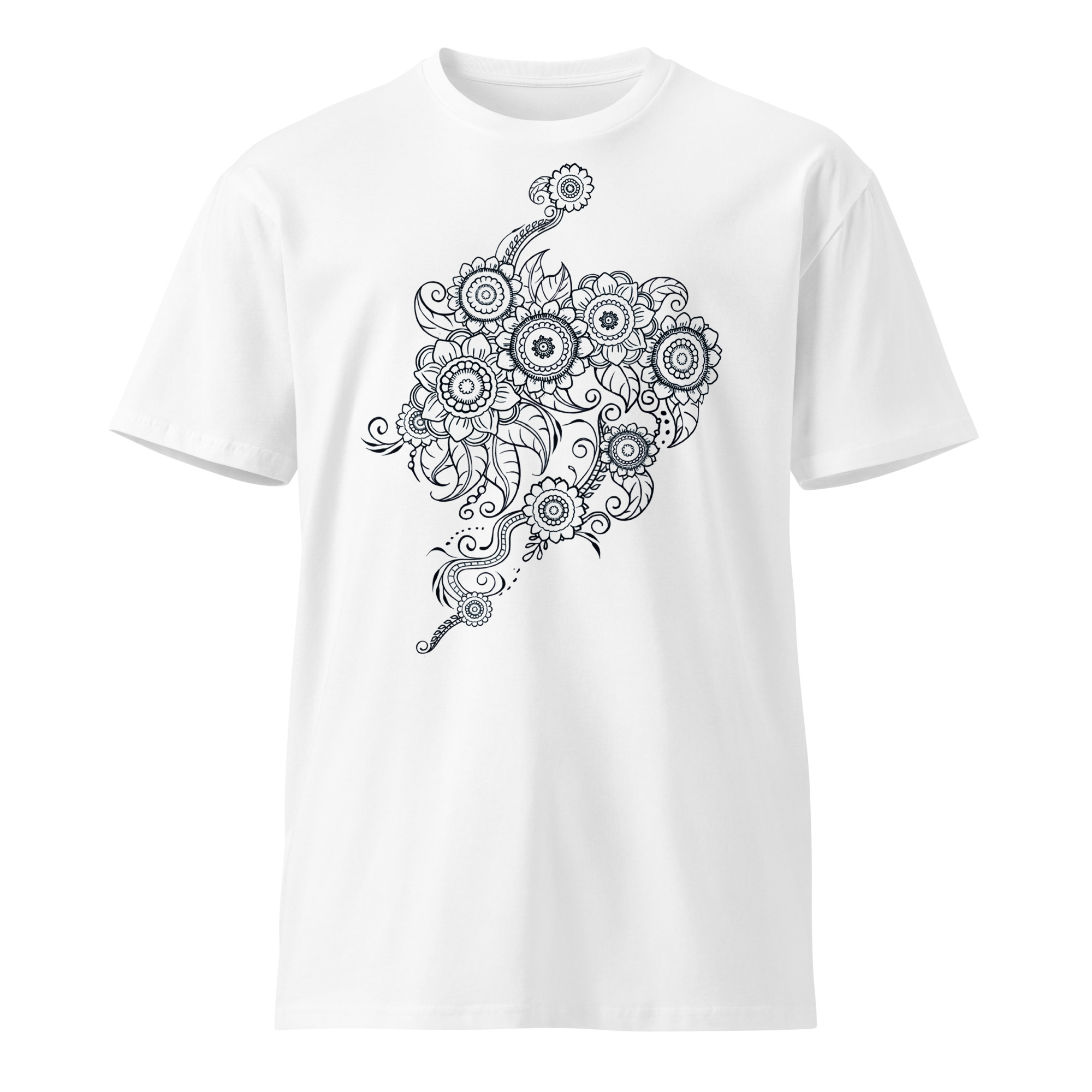 FLORAL Unisex premium t-shirt – Bild 15