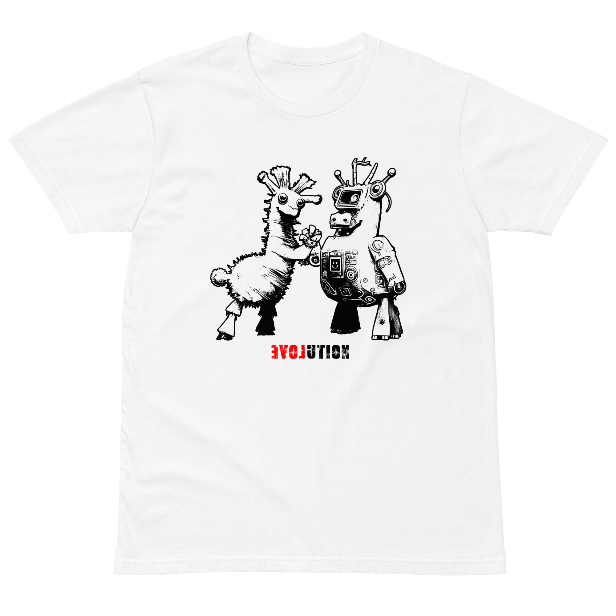 EVOLUTION Unisex premium t-shirt – Bild 5