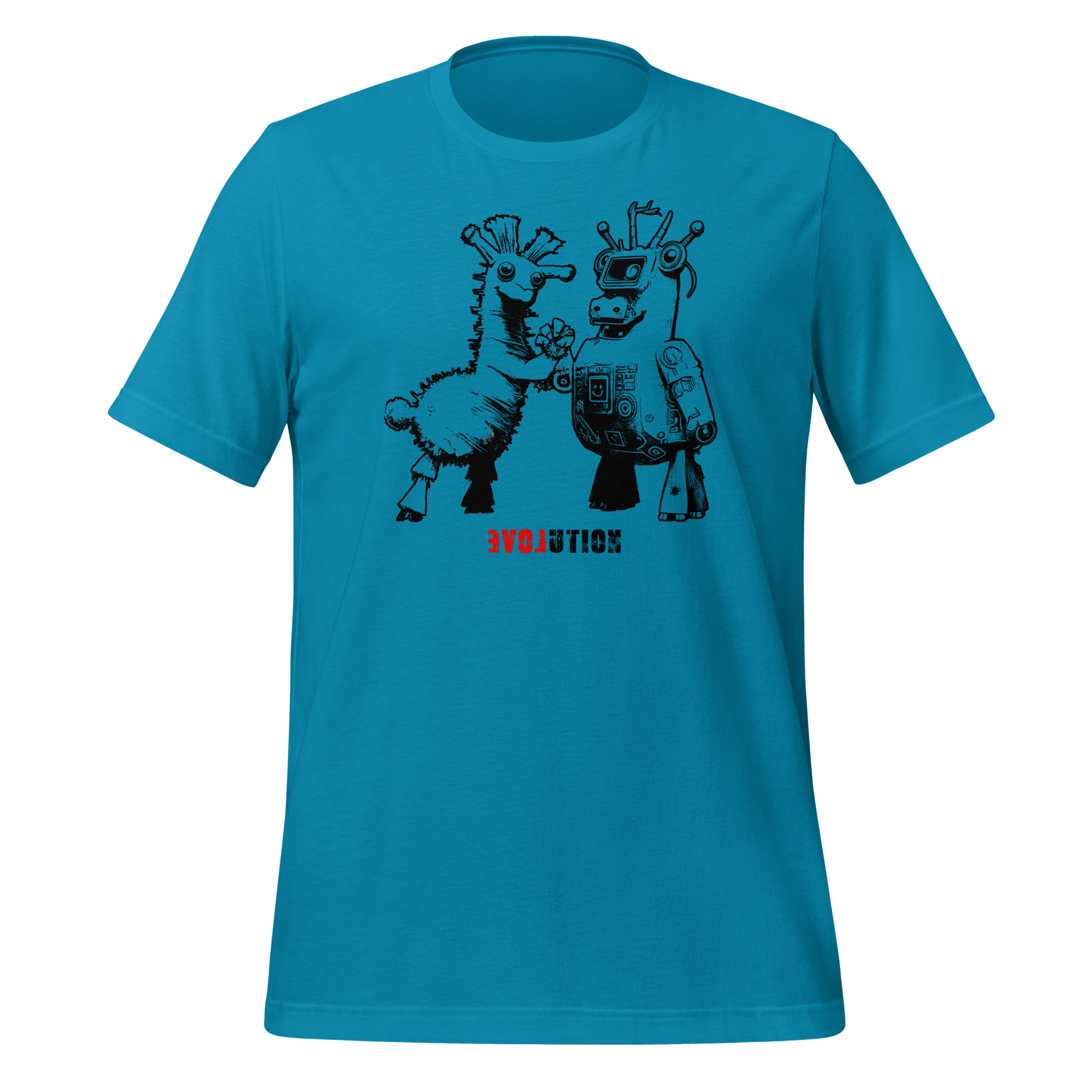 EVOLUTION Unisex t-shirt in 20 Farben – Bild 9