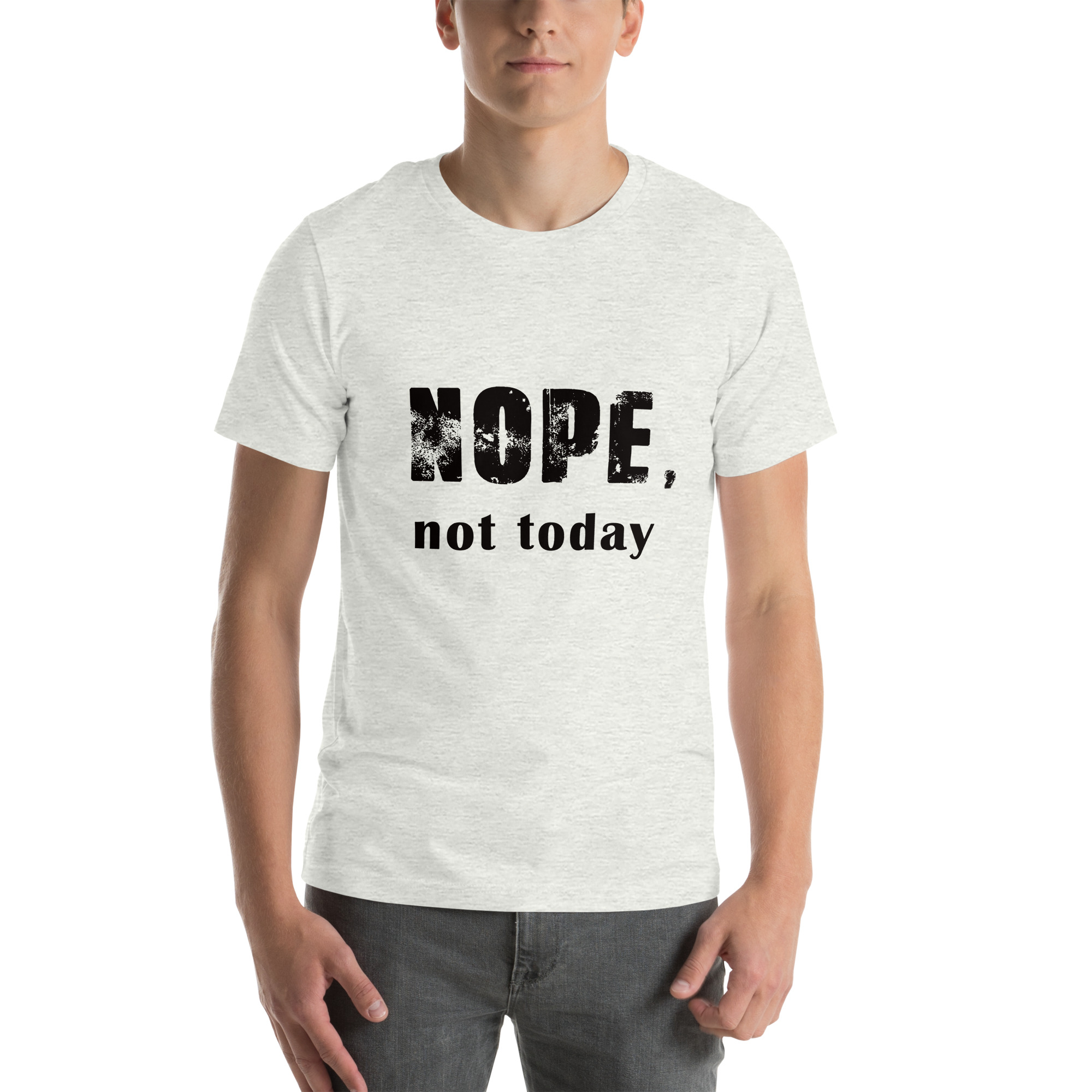 Unisex-T-Shirt,-Nope-bunt – Bild 24