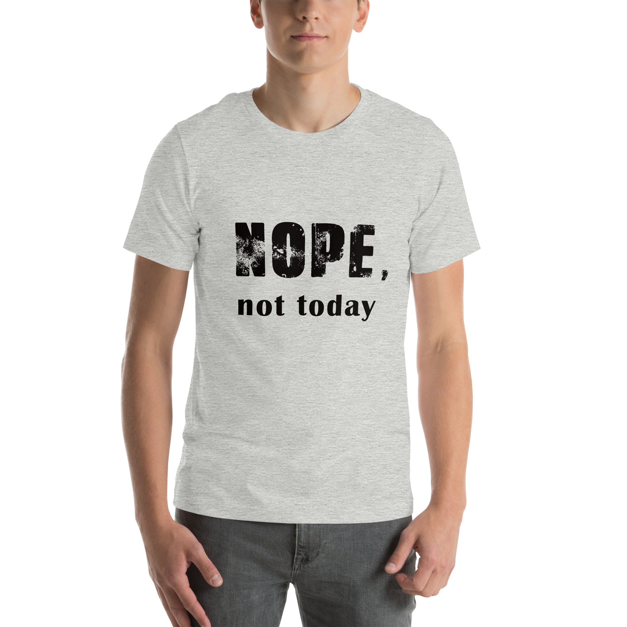 Unisex-T-Shirt,-Nope-bunt – Bild 20