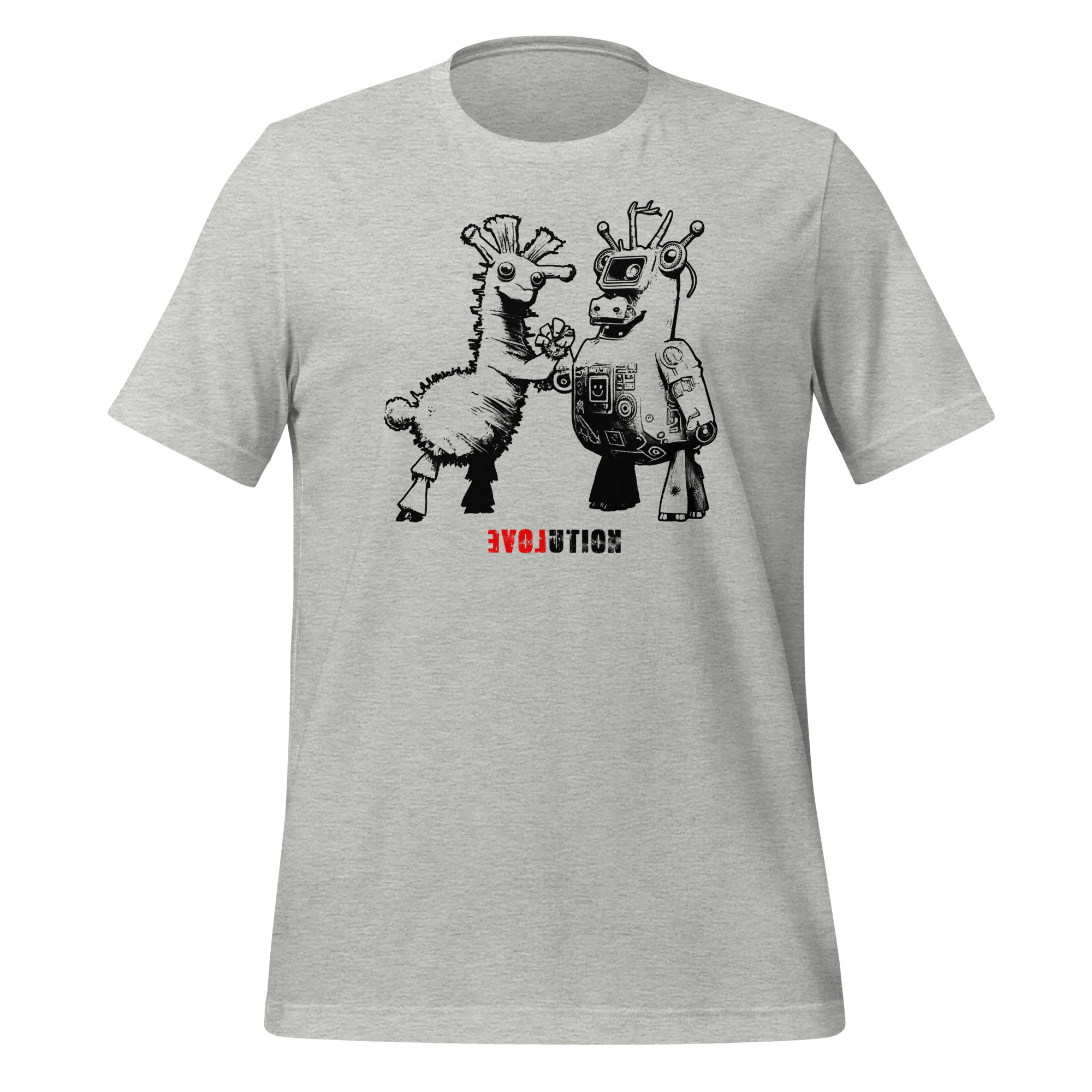 EVOLUTION Unisex t-shirt in 20 Farben – Bild 18