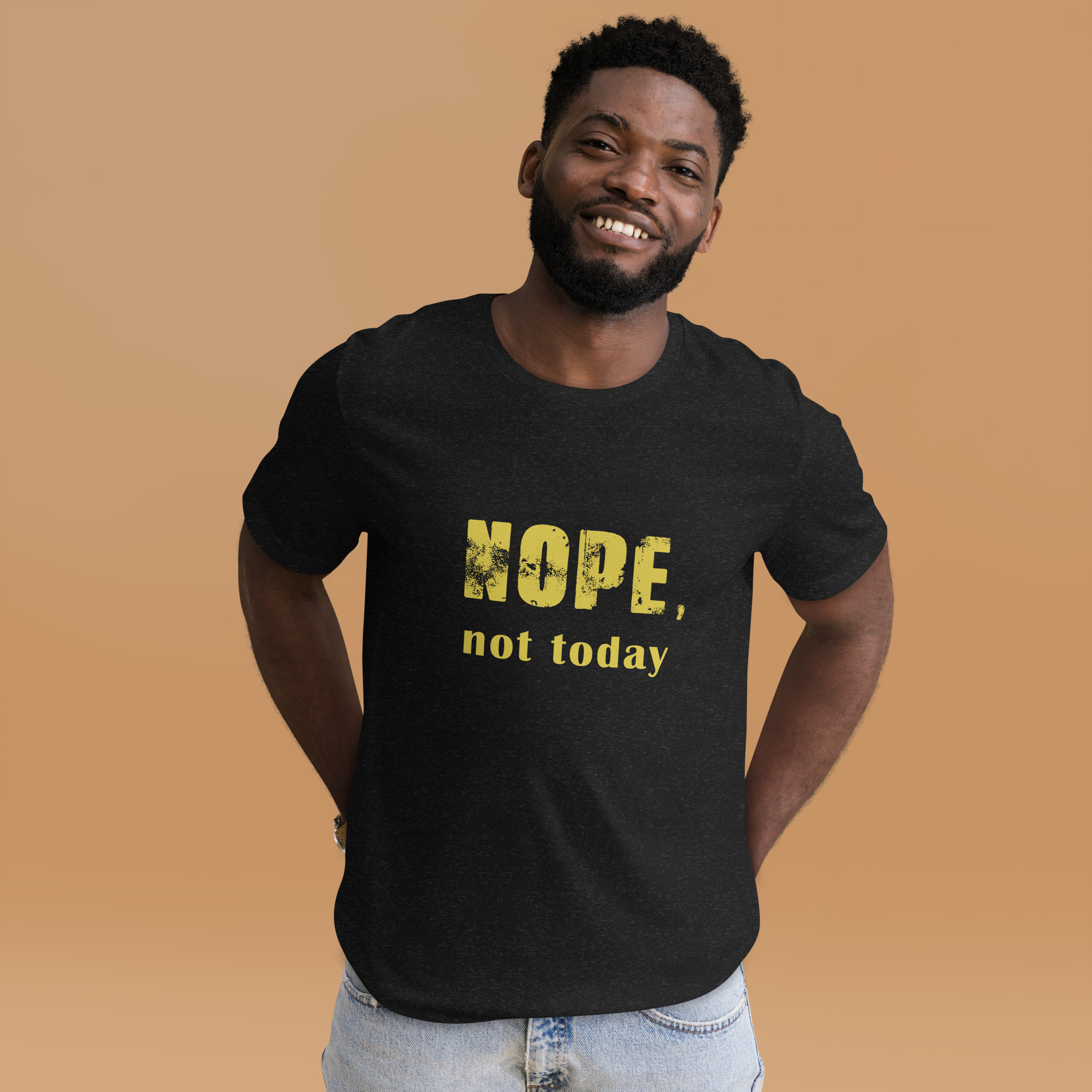 Unisex-T-Shirt,-Nope-y – Bild 2