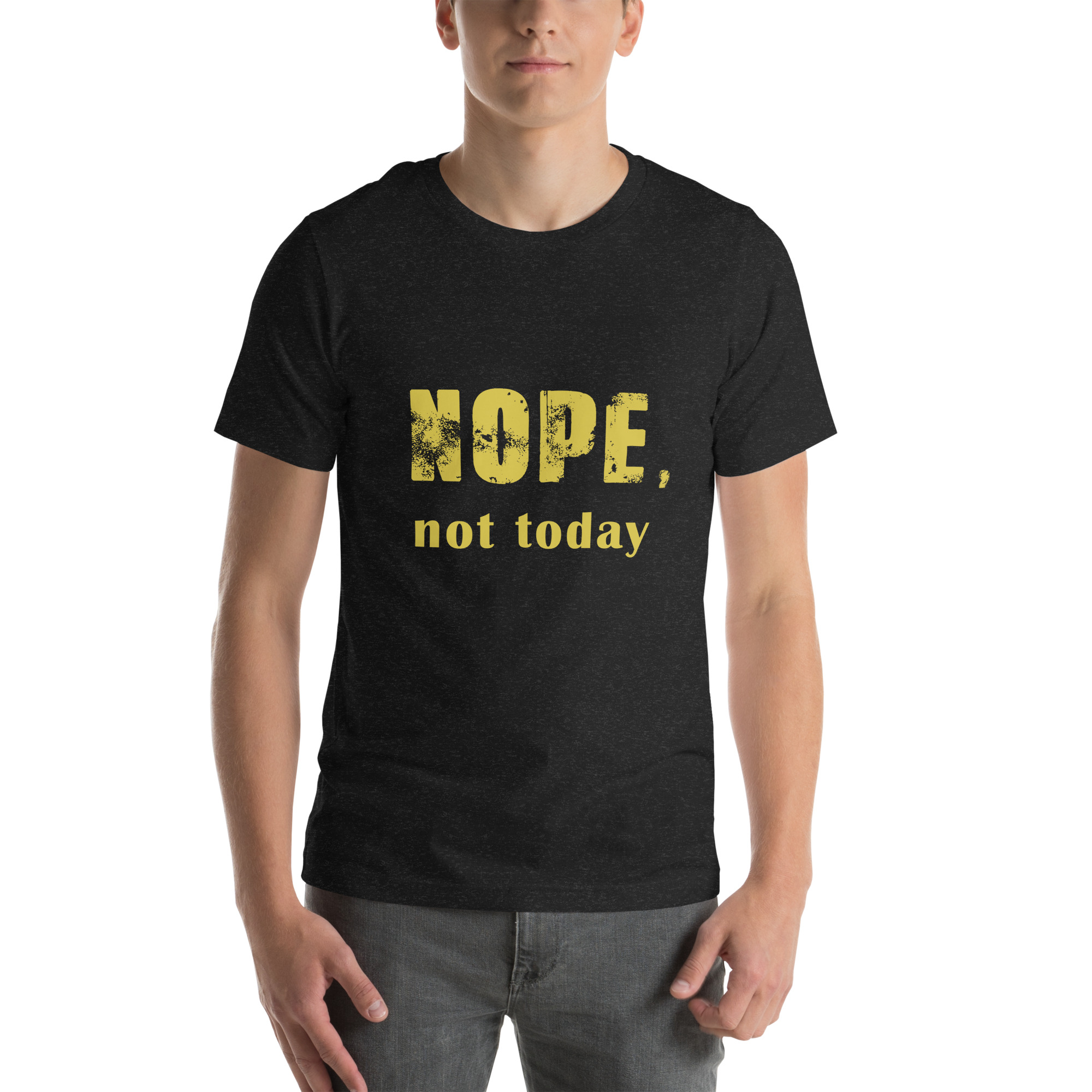 Unisex-T-Shirt,-Nope-y