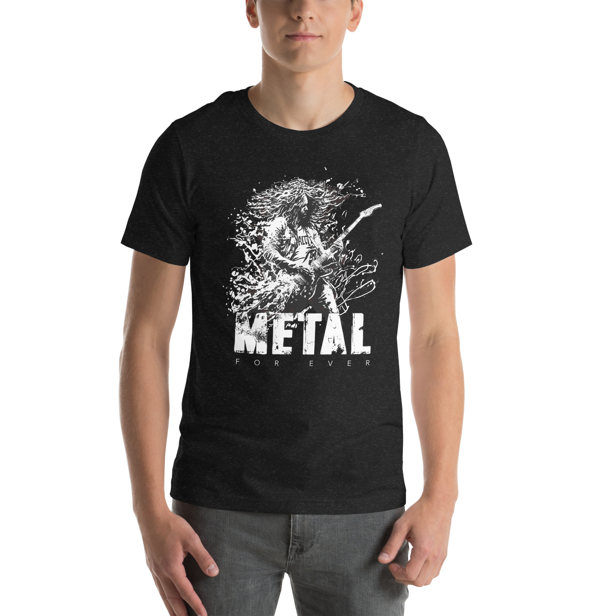 Unisex-T-Shirt,-Metal – Bild 8