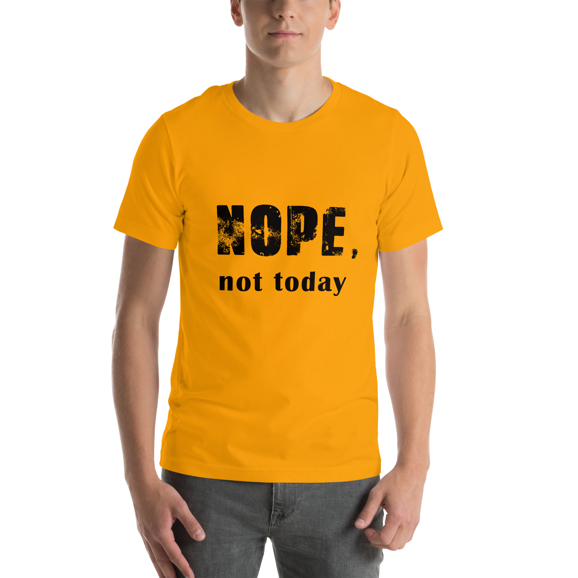Unisex-T-Shirt,-Nope-bunt – Bild 18