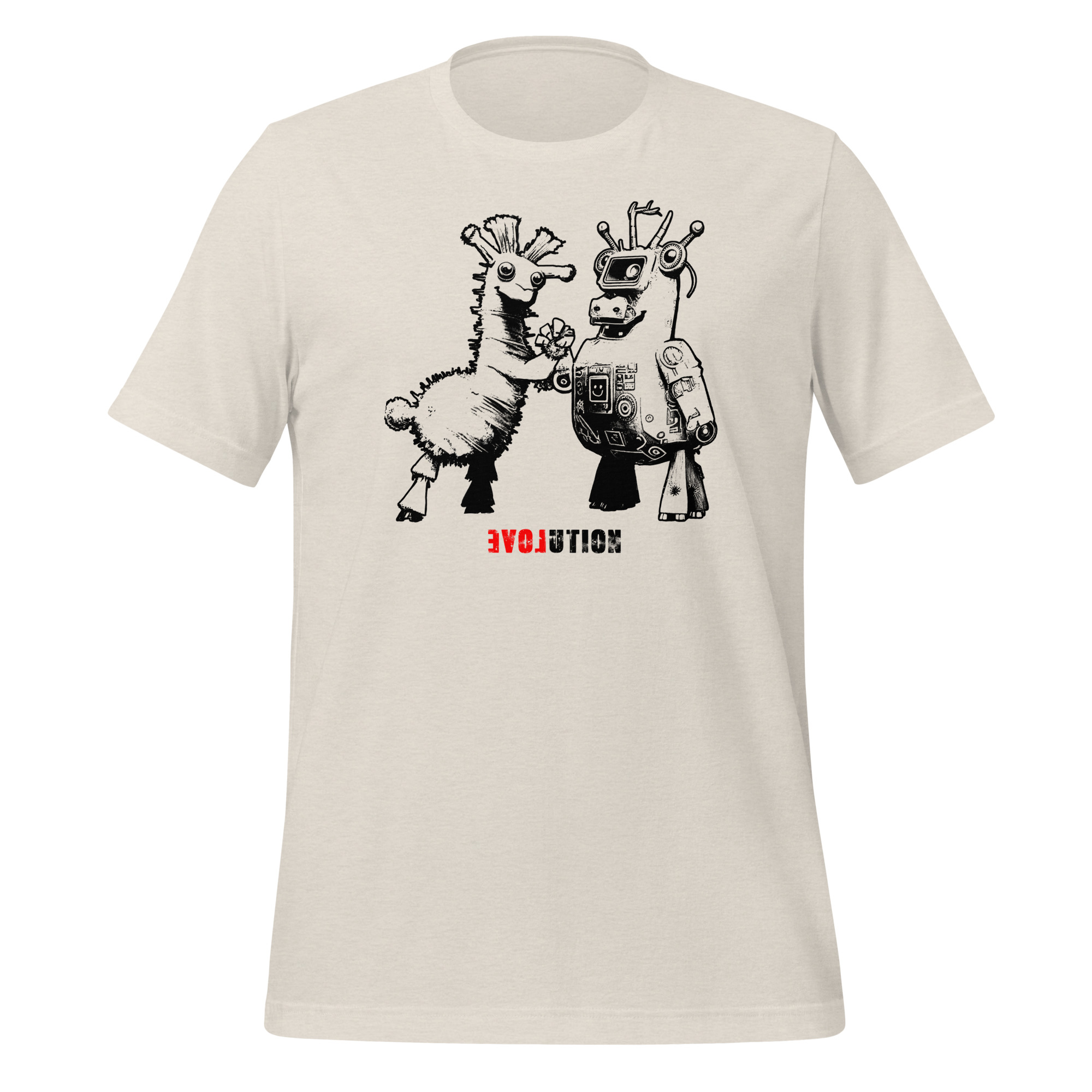 EVOLUTION Unisex t-shirt in 20 Farben – Bild 21