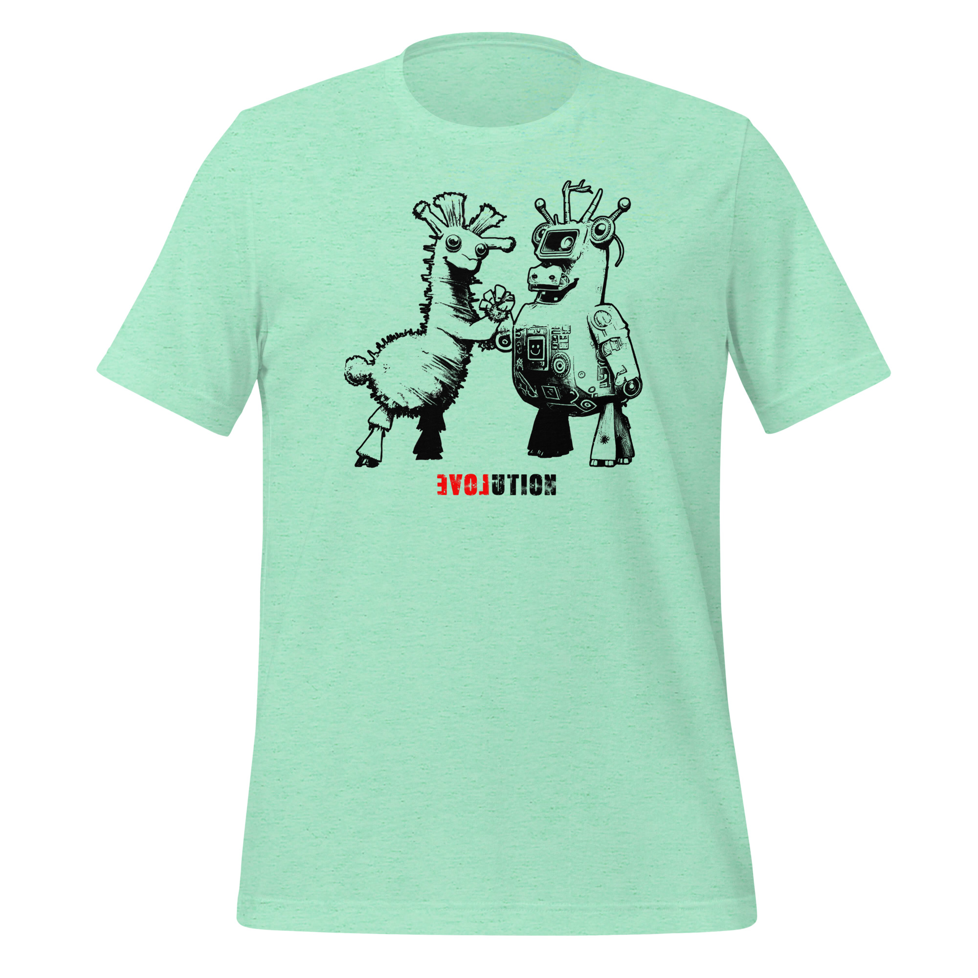 EVOLUTION Unisex t-shirt in 20 Farben – Bild 23