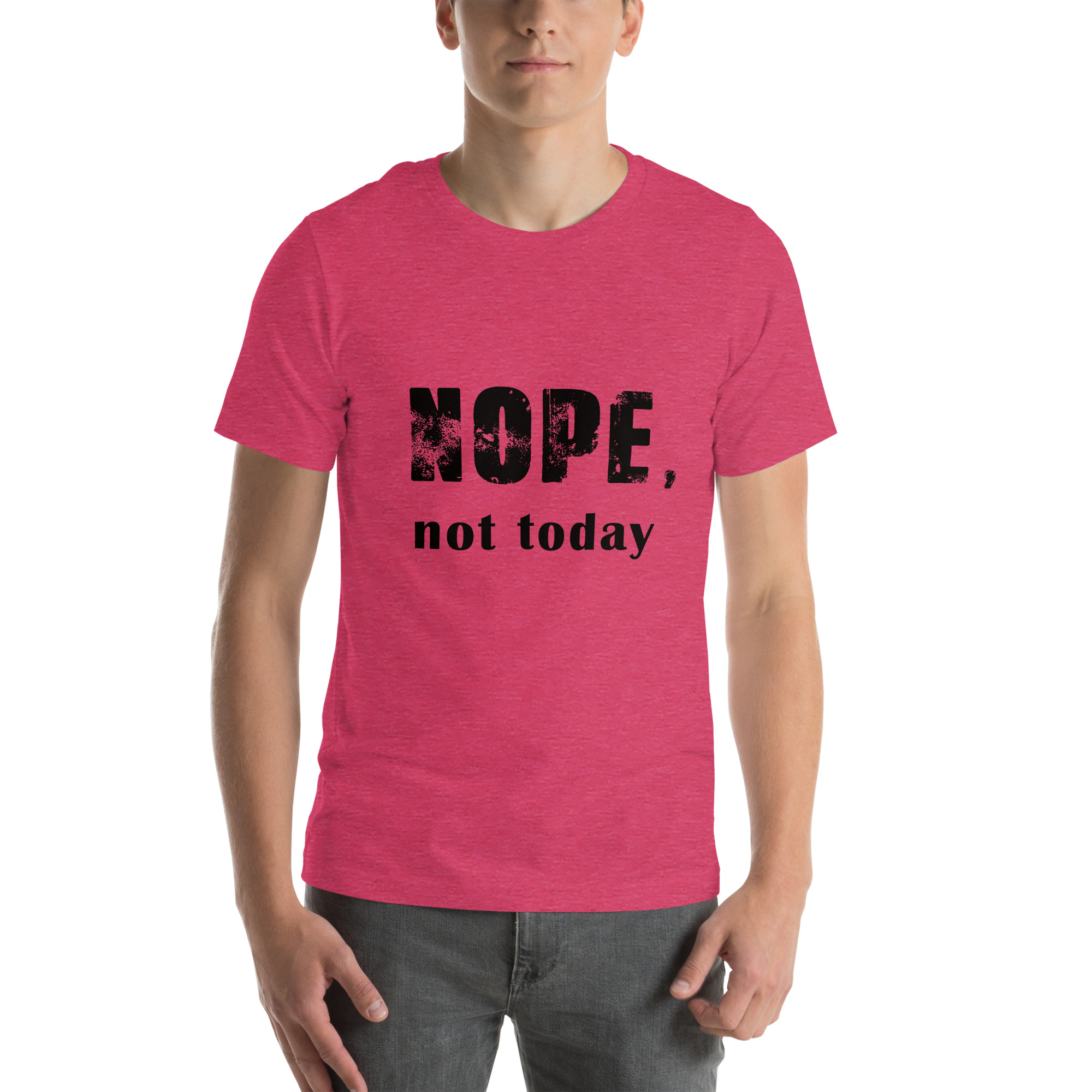 Unisex-T-Shirt,-Nope-bunt – Bild 11