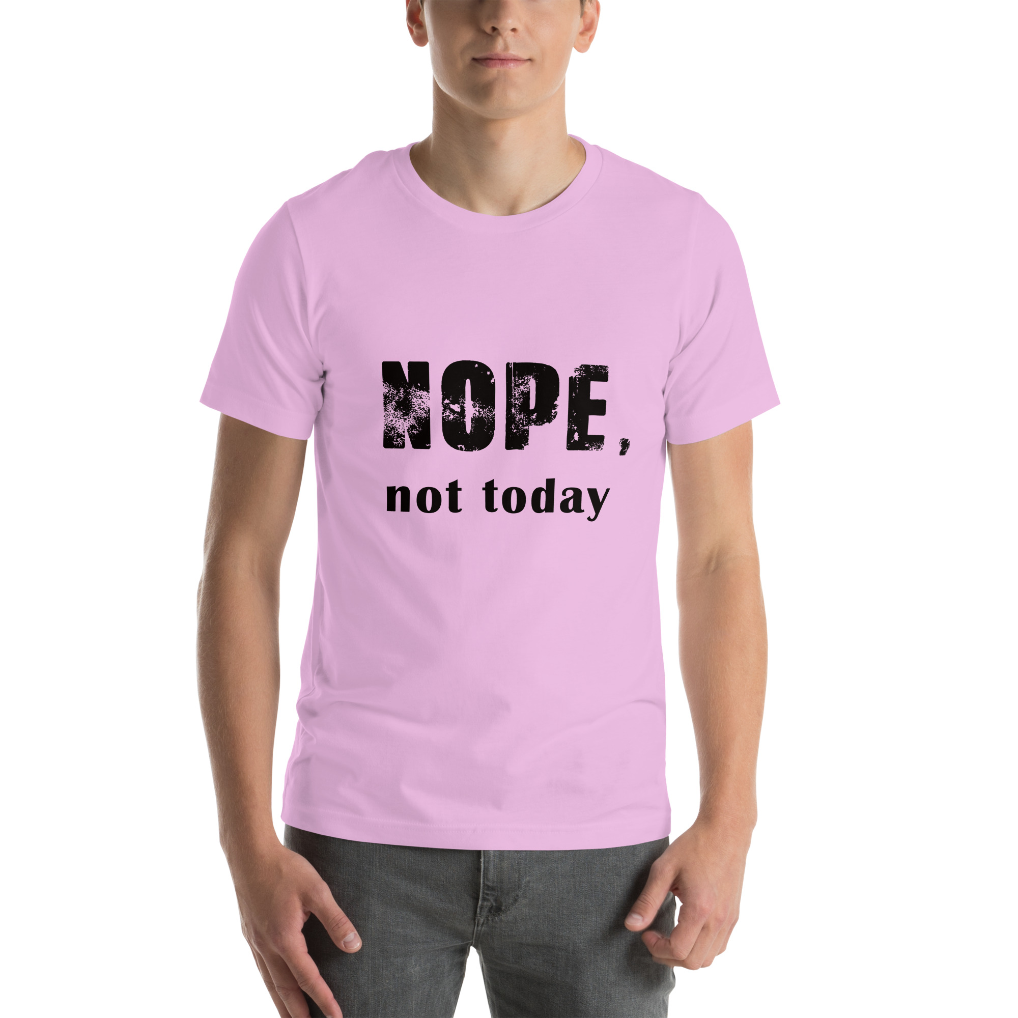 Unisex-T-Shirt,-Nope-bunt – Bild 19