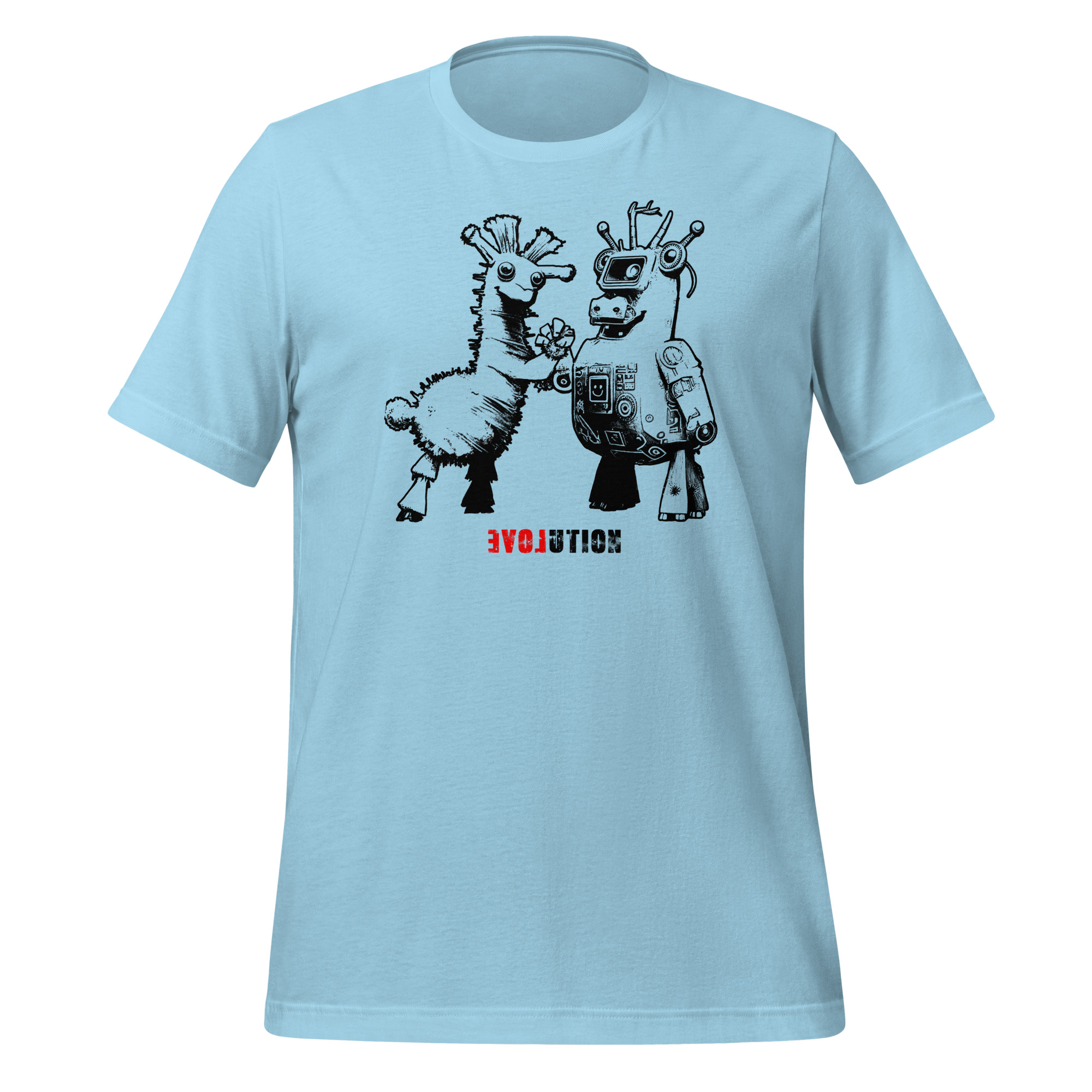 EVOLUTION Unisex t-shirt in 20 Farben – Bild 19