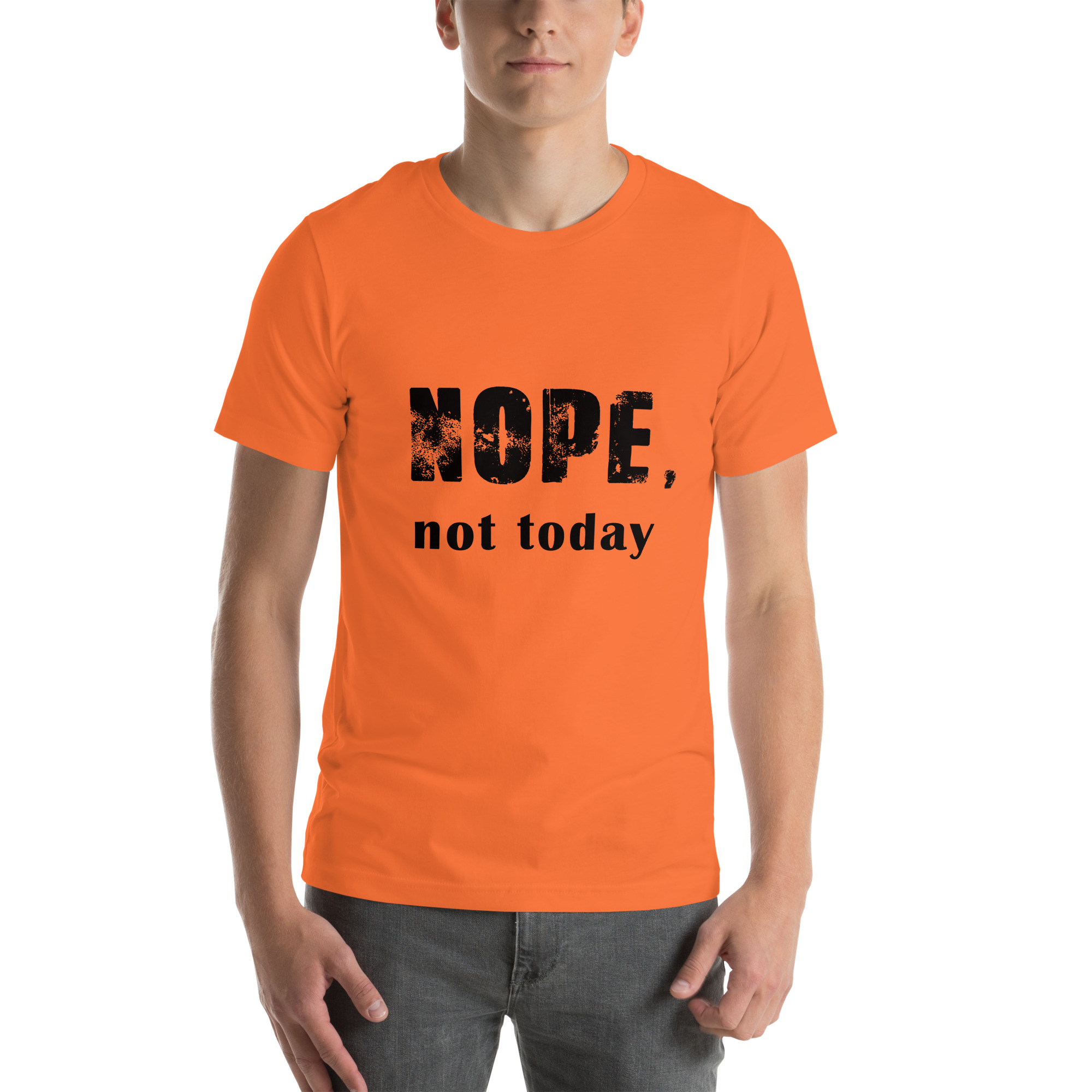 Unisex-T-Shirt,-Nope-bunt – Bild 16