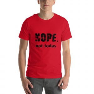 Unisex-T-Shirt,-Nope-bunt