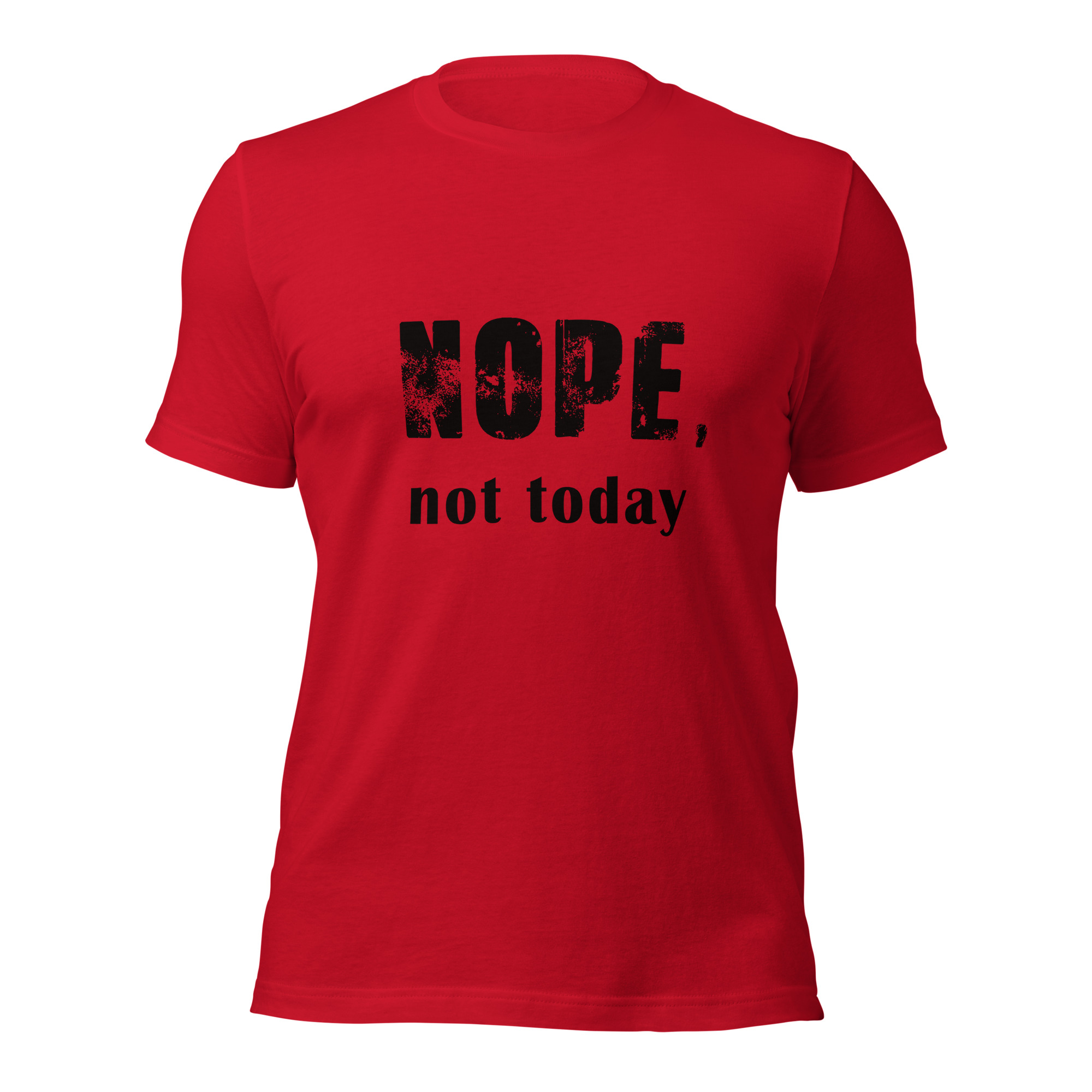 Unisex-T-Shirt,-Nope-bunt – Bild 2