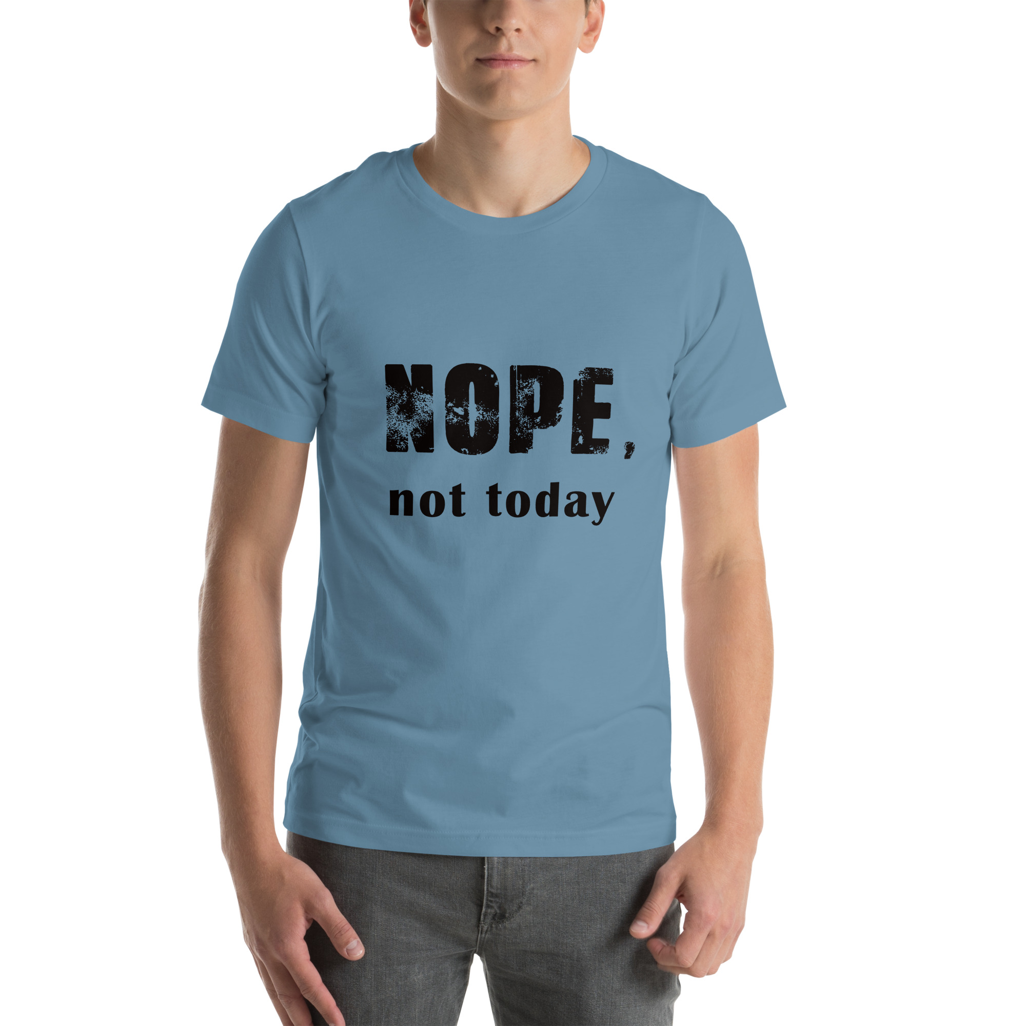 Unisex-T-Shirt,-Nope-bunt – Bild 14