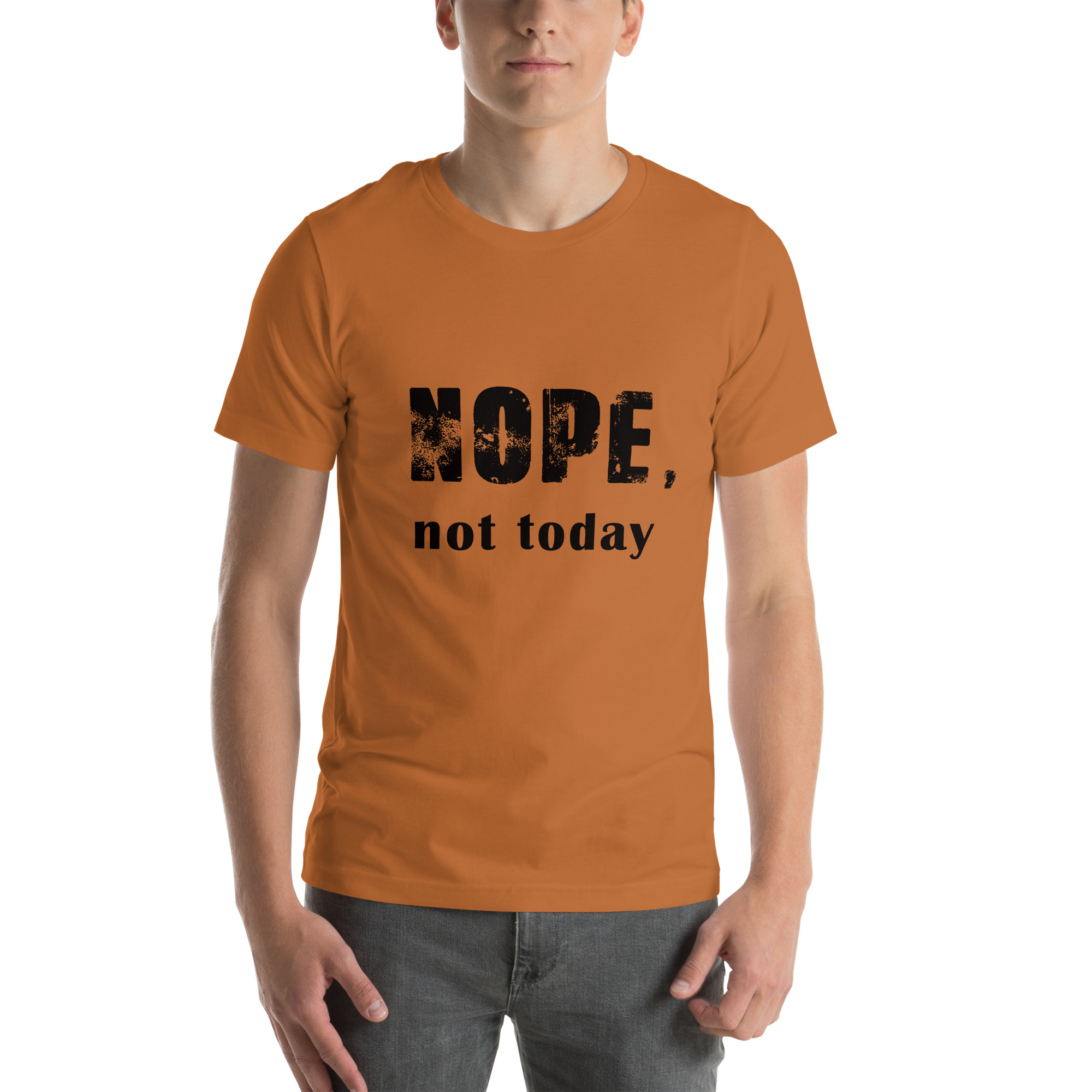 Unisex-T-Shirt,-Nope-bunt – Bild 13